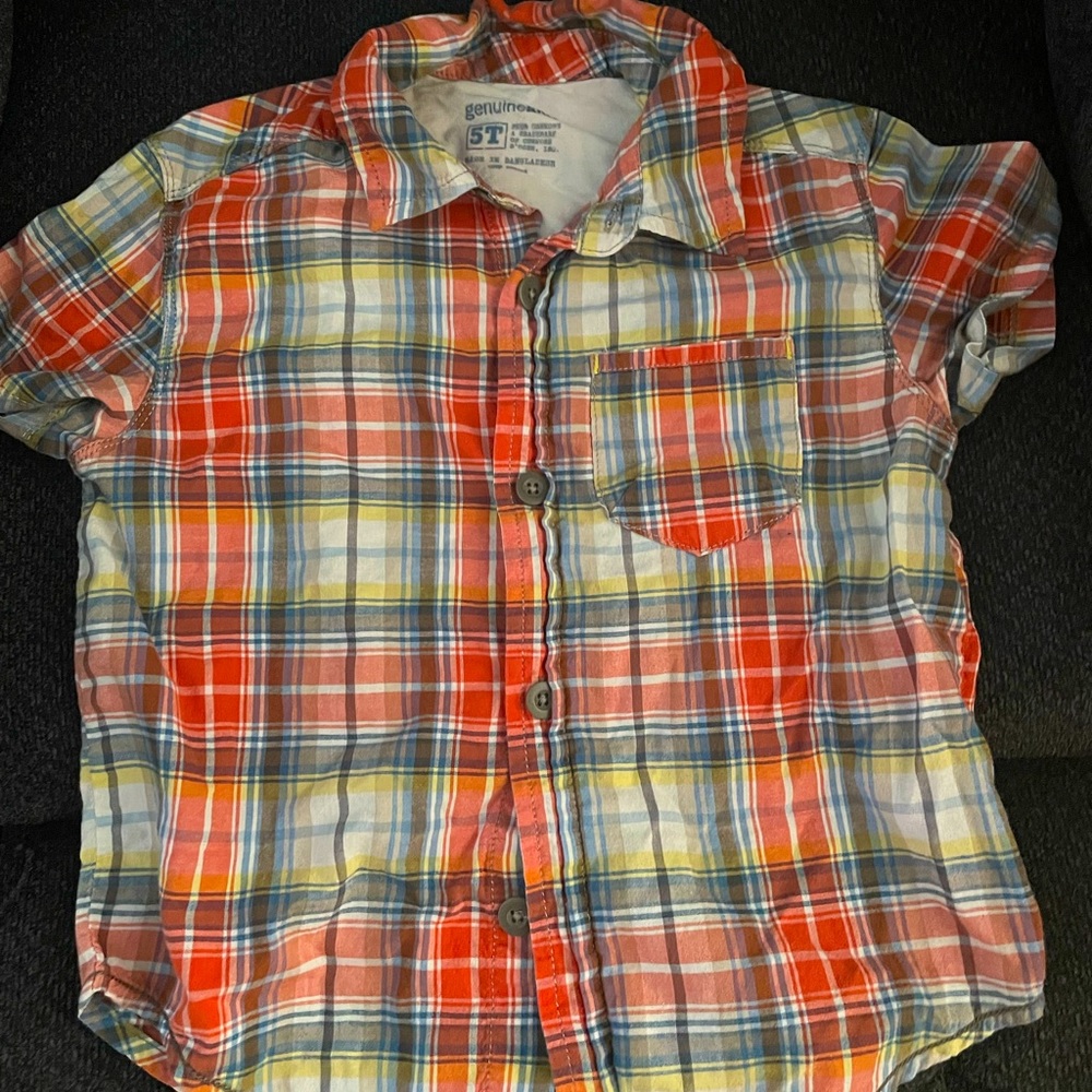 Button down boys 5T
